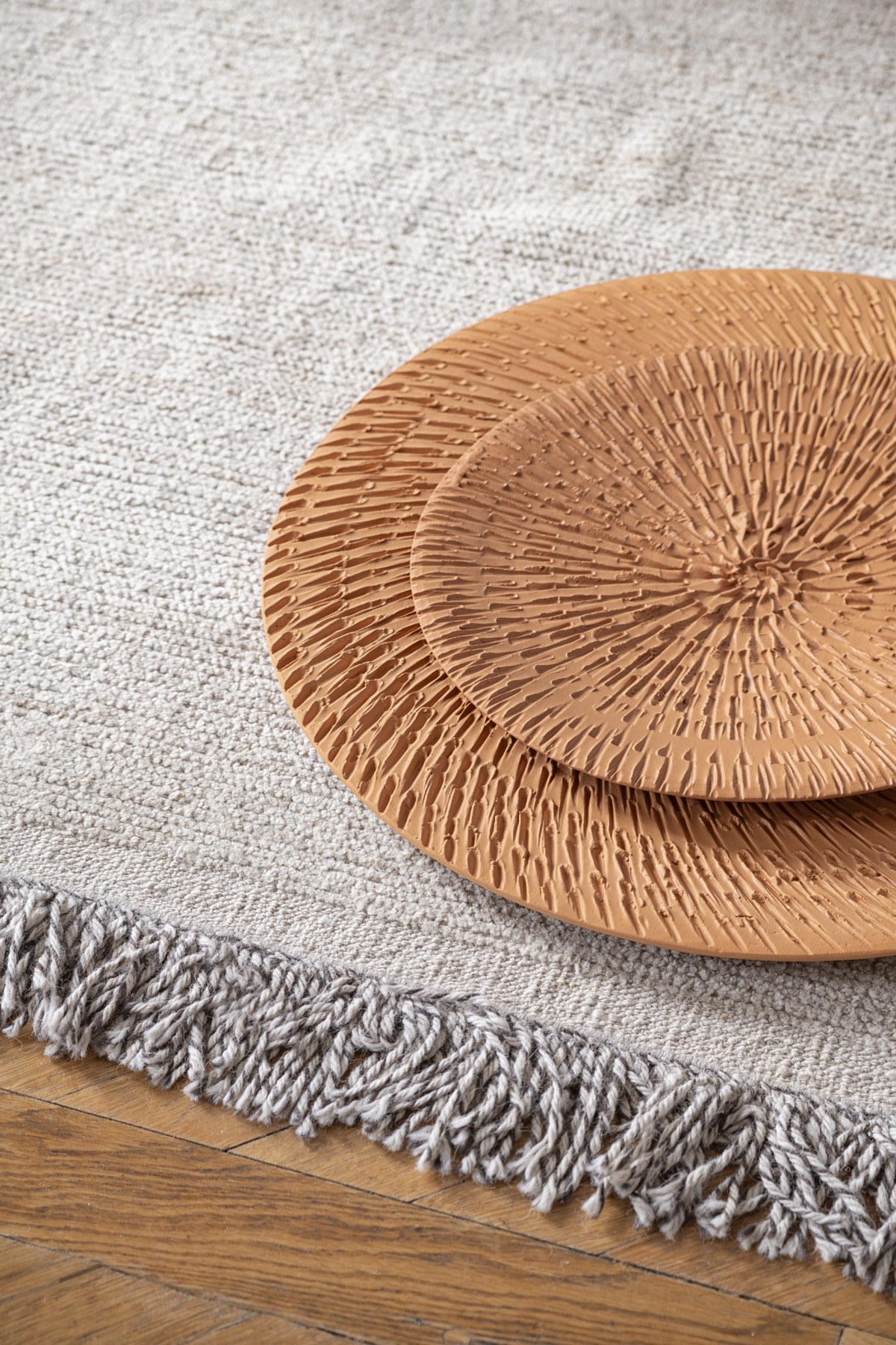 Prato Vortice orange medium & small