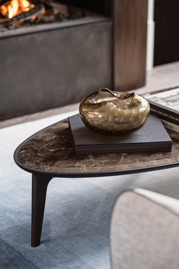 Ocean Vase fumê-gold