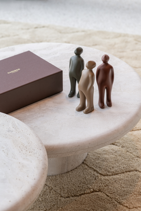 Giftbox 1 - The Visitor mini verde oliva, taupe, brown