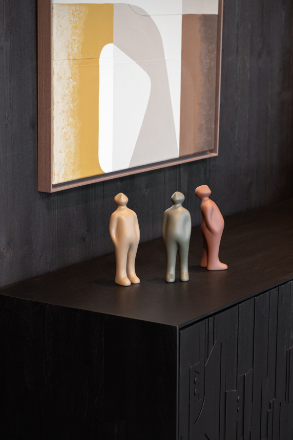 Giftbox 1 - The Visitor mini verde oliva, taupe, brown